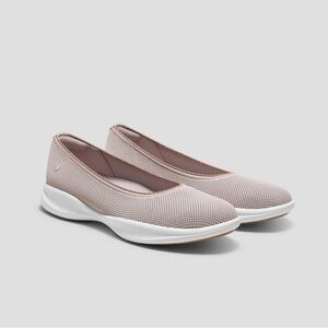 Elegant Beige Mesh Loafers